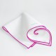 Lee Oppenheimer Cotton White Handkerchief No. 1